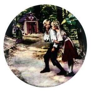 Hansel And Gretel Charles Gehm 1982 Bradex 22-K46-2.3 Porcelain Collector Plate